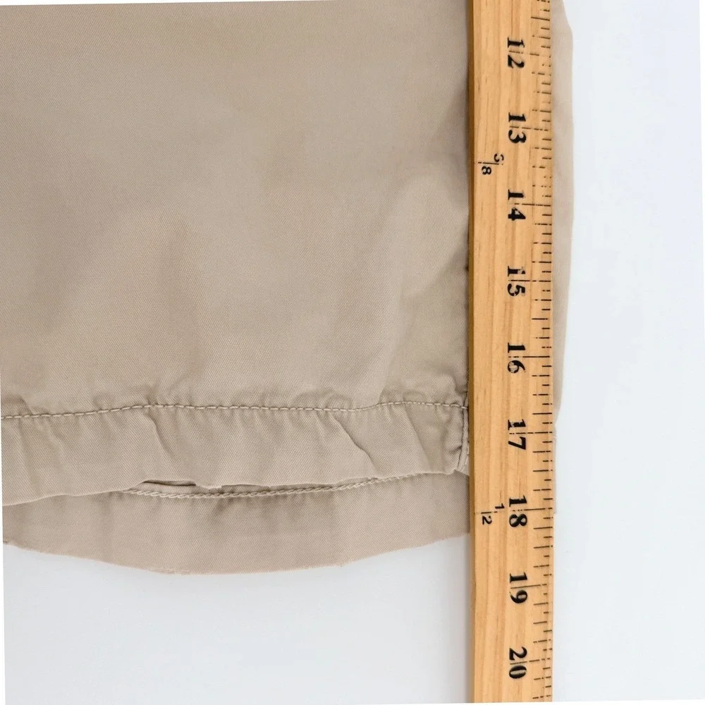 American Eagle Chino Shorts Mens 28x9 Tan Ne(x)t Level Flex Slim Cotton Casual